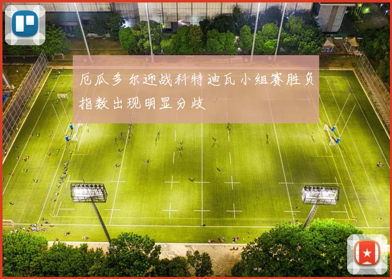 厄瓜多尔迎战科特迪瓦小组赛胜负指数出现明显分歧